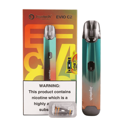 Joyetech Evio C2 Pod Kit 800 Space Blue (Синьо-зелений, з картриджем) Багаторазовий POD Joyetech Evio C2 Pod Kit 800 Space Blue (Синьо-зелений, з картриджем) Багаторазовий POD