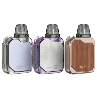 Lost Vape Ursa Baby 3 Pod 900 Ash Wood (Коричневий, з картриджем) Багаторазовий POD Lost Vape Ursa Baby 3 Pod 900 Ash Wood (Коричневий, з картриджем) Багаторазовий POD
