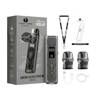 Lost Vape Ursa Nano Pro 2 1000 Sakura Pink (Рожевий, з картриджем) Багаторазовий POD Lost Vape Ursa Nano Pro 2 1000 Sakura Pink (Рожевий, з картриджем) Багаторазовий POD