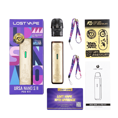Lost Vape Ursa Nano S 2 Pod Kit 1000 Mint (М'ятний, з картриджем) Багаторазовий POD Lost Vape Ursa Nano S 2 Pod Kit 1000 Mint (М'ятний, з картриджем) Багаторазовий POD