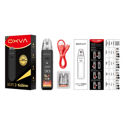 OXVA XLIM 3 ULTRA 1500 Cherry Pink (Рожевий, з картриджем) Багаторазовий POD