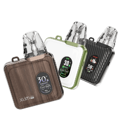 OXVA Xlim SQ Pro Kit 1200 Black Carbon (Чорний, з картриджем) Багаторазовий POD