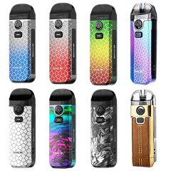 Smok Nord 4 2000 Fluid Black Grey (Сірий Чорний, з картриджем) Багаторазовий POD