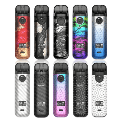 Smok Novo 4 800 Blue Grey Cobra (Сіро-Синій, з картриджем) Багаторазовий POD Smok Novo 4 800 Blue Grey Cobra (Сіро-Синій, з картриджем) Багаторазовий POD