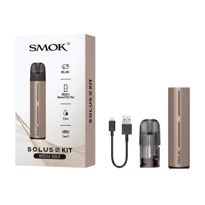 Smok SOLUS 2 700 Ocean Green (Зелений, з картриджем) Багаторазовий POD Smok SOLUS 2 700 Ocean Green (Зелений, з картриджем) Багаторазовий POD