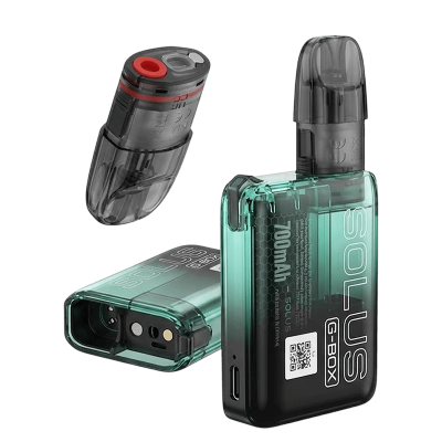 Smok Solus G-Box Kit 700 Transparent Purple (Фиолетовый, с картриджем) Многоразовый POD Smok Solus G-Box Kit 700 Transparent Purple (Фиолетовый, с картриджем) Многоразовый POD