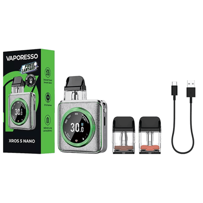 Vaporesso XROS 5 NANO 1600 Damascus Pink (Рожевий, з картриджем) Багаторазовий POD Vaporesso XROS 5 NANO 1600 Damascus Pink (Рожевий, з картриджем) Багаторазовий POD