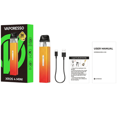 Vaporesso XROS Mini Kit 1000 Bronze Gold (Бронзовый, с картриджем) Многоразовый POD