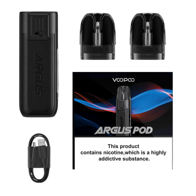 Voopoo Argus Pod Kit 800 Red (Червоний, з картриджем) Багаторазовий POD