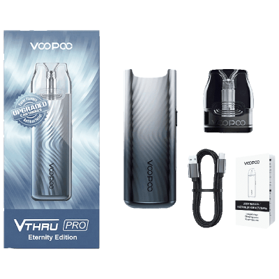 Voopoo V.THRU Pro Eternity Edition 900 Aqua Pink (Рожево-блакитний, з картриджем) Багаторазовий POD Voopoo V.THRU Pro Eternity Edition 900 Aqua Pink (Рожево-блакитний, з картриджем) Багаторазовий POD