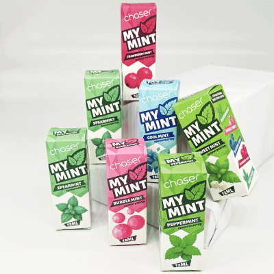 Набір для самозамішування Chaser My Mint Kiwi Mint (Ківі М'ята, 65 мг, 30 мл) Набір для самозамішування Chaser My Mint Kiwi Mint (Ківі М'ята, 65 мг, 30 мл)