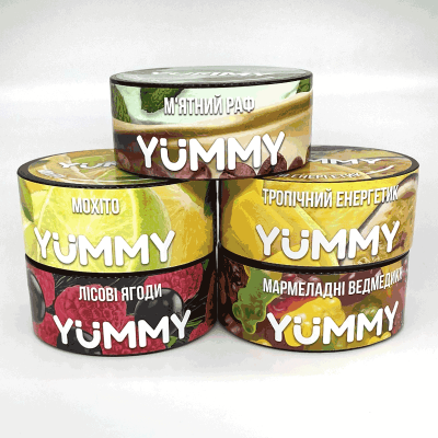 Тютюн Yummy Ягідний сорбет (100 г) Тютюн Yummy Ягідний сорбет (100 г)