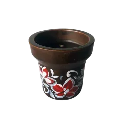 Глиняна чаша GrynBowls Accent Ornament Red (Червоний Орнамент)