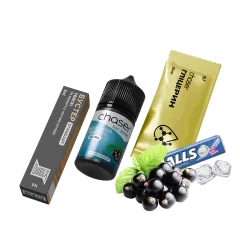Набір для самозамішування Chaser Blackcurrant Menthol Ultra (Смородина Ментол, 50 мг, 30 мл)