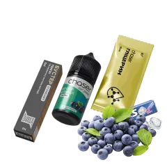 Набір для самозамішування Chaser Blueberry Menthol Ultra (Чорниця Ментол, 50 мг, 30 мл)