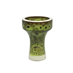 Глиняна чаша GrynBowls Killer Green Brown (Зелений Коричневий)