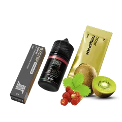 Набор для самозамеса Chaser Black Kiwi Wild Strawberry Ultra (Киви Земляника, 50 мг, 30 мл)