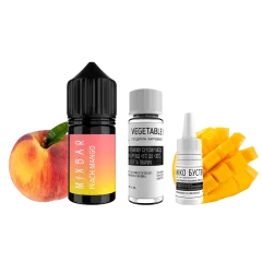 Набір для самозамішування Mix Bar Peach Mango (Персик Манго, 50 мг, 30 мл)