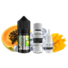 Набір для самозамішування Webber Silver Ice Mango Papaya (Манго Папайя Льод, 50 мг, 30 мл)