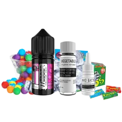 Набор для самозамеса Webber Silver Ice Mint Bubble Gum (Мятная Жвачка Лёд, 50 мг, 30 мл)