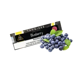 Тютюн Tangiers Noir №21 Blueberry (Чорниця, 100 г) Чорна упаковка