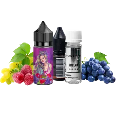 Набір для самозамішування Flavorlab Lady Raspberry grapes (Виноград малина, 50 мг, 30 мл)