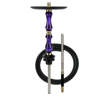 Кальян Sunpipe Odin Epoxy Saturn (фиолетовый, базовый комплект)