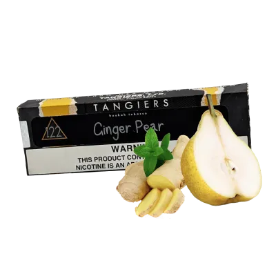Табак Tangiers Noir №122 Ginger Pear (Джинджер Пир, 250 г) Чёрная упаковка