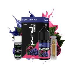 Набор для самозамеса Punch Sour Berries (Кислые Ягоды, 50 мг, 30 мл)