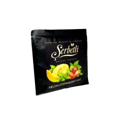 Табак Serbetli Melon Strawberry Mint (Дыня Клубника Мята, 100 г)