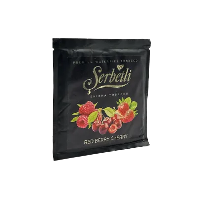 Табак Serbetli Red Berry Cherry (Красные Ягоды Вишня, 100 г)