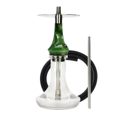 Кальян Totem Hookah Monolit Micra Green Apple (Зелёный, полный комплект)