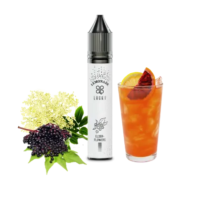 Жидкость Lucky Elderflowers Lemonade (Бузина Лимонад, 50 мг, 30 мл)