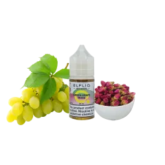 Жидкость Elfliq Green Grape Rose (Зеленый Виноград Роза, 50 мг, 30 мл)