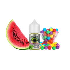 Жидкость Elfliq Sour Watermelon Gummy (Кислая Арбузная Жвачка, 50 мг, 30 мл)