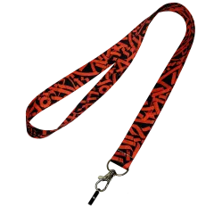 Стрічка для POD із силіконовим кільцем Personalka Graffiti Red (Червоно-чорний)