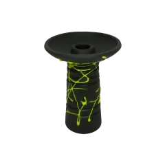Глиняна чаша Gusto Bowls Alien Green (зелене поливання)