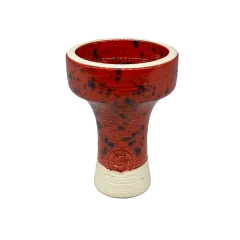 Глиняна чаша GrynBowls Killer Pink (Рожевий з візерунками)
