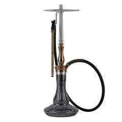 Кальян Oduman Sahra Black Glass Bronze Body (Бронзовий, повний комплект)