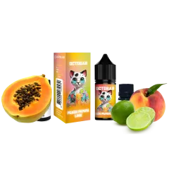 Набір для самозамішування Octobar NFT Peach Papaya Lime (Персик Папайя Лайм, 50 мг, 30 мл)