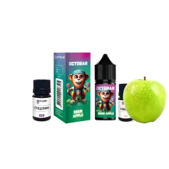 Набор для самозамеса Octobar NFT HARD Sour Apple (Кислое Яблоко, 65 мг, 30 мл)
