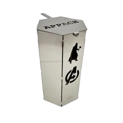 Ковпак для кальяну Appach Marvel Silver (Металік)