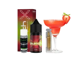 Набор для самозамеса Punch X Strawberry Daiquri (Клубничный Дайкири, 65 мг, 30 мл)