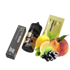 Набор для самозамеса Chaser Lux Blackcurrant Lemon Peach (Смородина Лимон Персик, 50 мг, 30 мл)
