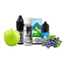 Набір для самозамішування рідини Flavorlab Ripe Apple Blueberry (Яблуко Чорниця, 50 мг, 30 мл)