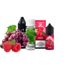Набір для самозамішування рідини Flavorlab Ripe Raspberry Red Grape (Малина Виноград, 50 мг, 30 мл)