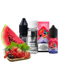 Набір для самозамішування рідини Flavorlab Ripe Watermelon Berry (Кавун Ягоди, 50 мг, 30 мл)