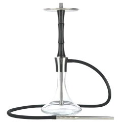 Кальян Totem Hookah Idol Full black (чорний, повний комплект)