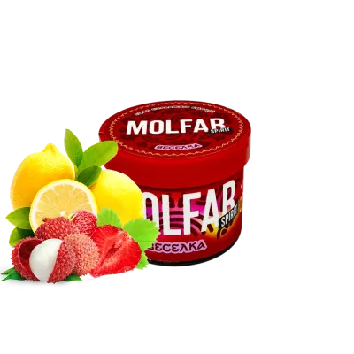 Тютюн Molfar Spirit Line Веселка (Полуниця Лічі Лимон, 40 г)
