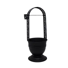 Кошик для вугілля Black Matt Small (чорний матовий, маленький)